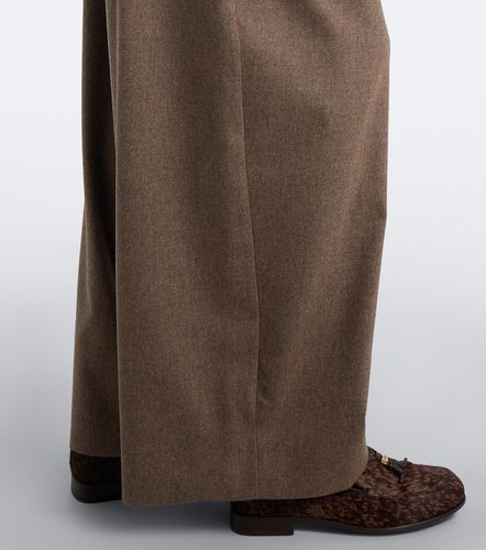 Pantaloni a gamba larga in misto lana - 'S Max Mara - Modalova