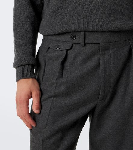 Gregory pleated wool straight pants - Ralph Lauren Purple Label - Modalova