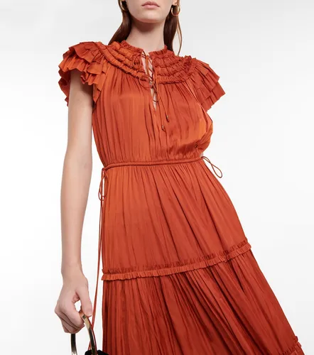 Midikleid Isadora aus Satin - Ulla Johnson - Modalova