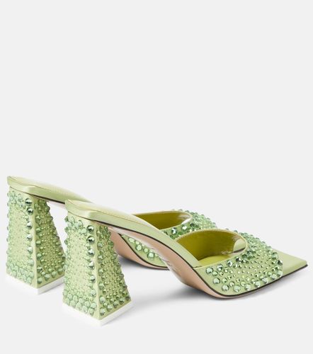 Mules Mini Devon in satin - The Attico - Modalova