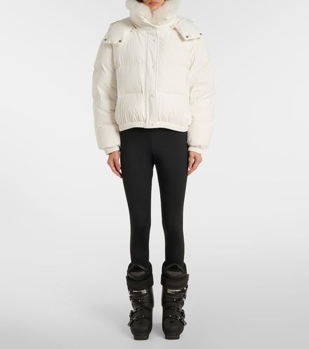 Giacca da sci Doudoune 58cm con shearling - Yves Salomon - Modalova