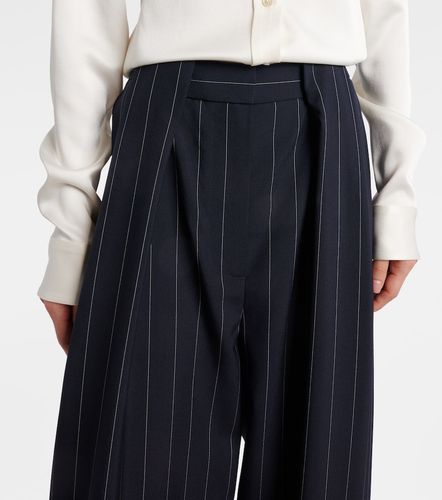 Pinstripe wool tapered pants - Stella McCartney - Modalova
