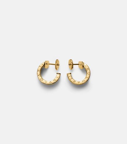 Orecchini B.zero1 in 18kt con diamanti - Bvlgari - Modalova