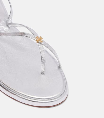 Capri metallic leather thong sandals - Tory Burch - Modalova