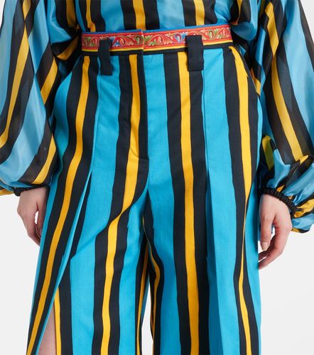 Striped wide-leg pants - Dolce&Gabbana - Modalova