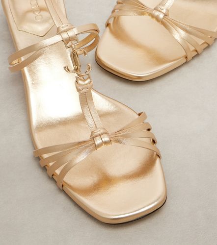 Sandalen Frann 35 aus Metallic-Leder - Jimmy Choo - Modalova