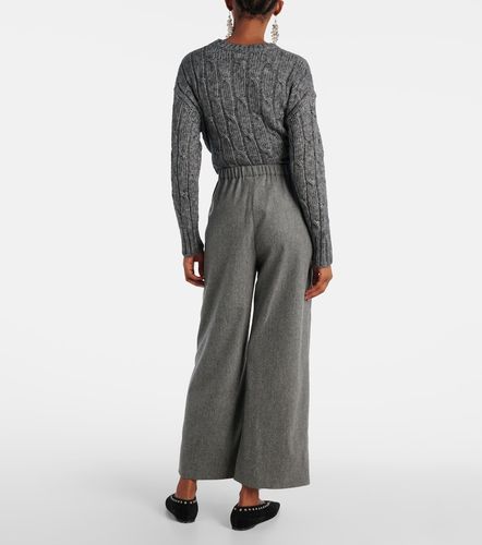 Floria virgin wool wide-leg pants - 'S Max Mara - Modalova