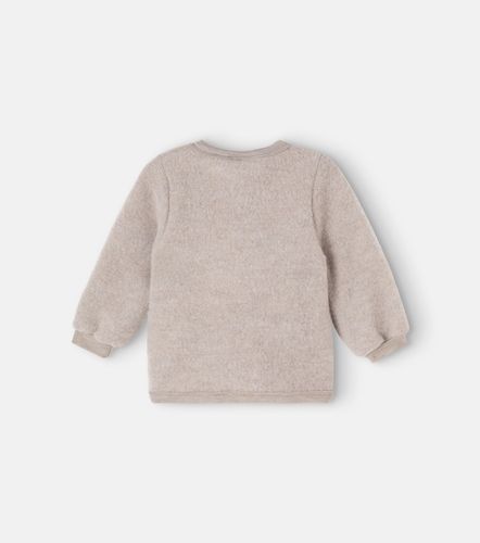 Bebé - cárdigan Kari de forro polar de lana - Wheat - Modalova