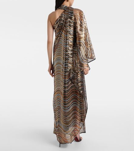 Glaum one-shoulder sequined gown - Taller Marmo - Modalova