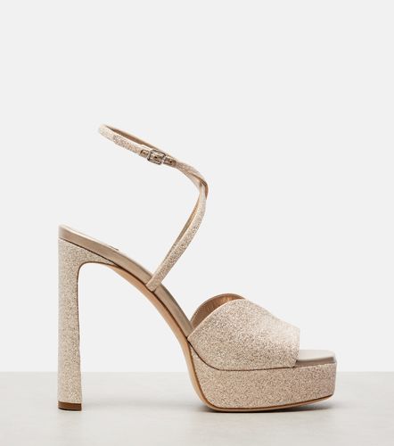 Sandalias con plataforma Karli 125 con glitter - Jimmy Choo - Modalova