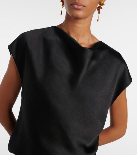 Vince Draped satin maxi dress - Vince - Modalova