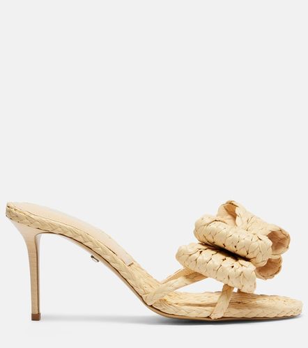 Le Cadeau 85 raffia mules - Mach & Mach - Modalova