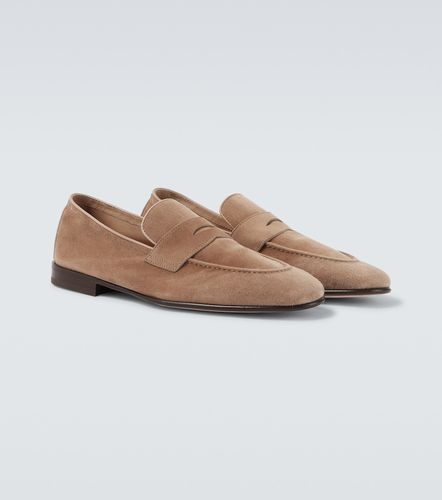 Suede penny loafers - Brunello Cucinelli - Modalova