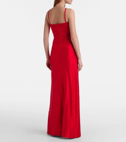 Vestido bustier de fiesta Oggetti fruncido - Max Mara - Modalova