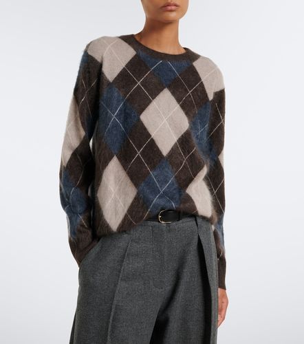Pullover Margy in cashmere argyle - Lisa Yang - Modalova