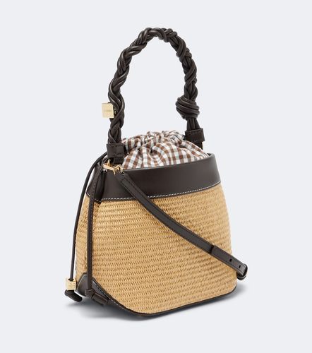Bolso saco Bou Small de efecto rafia - Ganni - Modalova