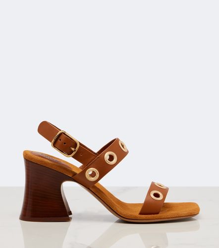 Chloe Embellished leather sandals - Chloe - Modalova
