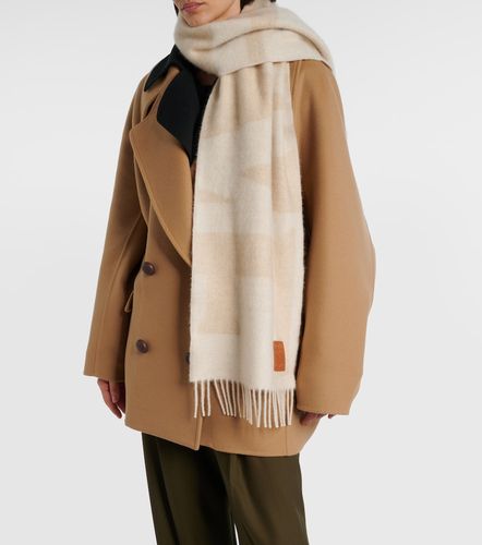 Sciarpa in cashmere con frange - Loewe - Modalova