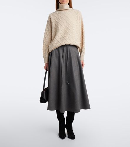 Gonna lunga in misto cashmere - Max Mara - Modalova