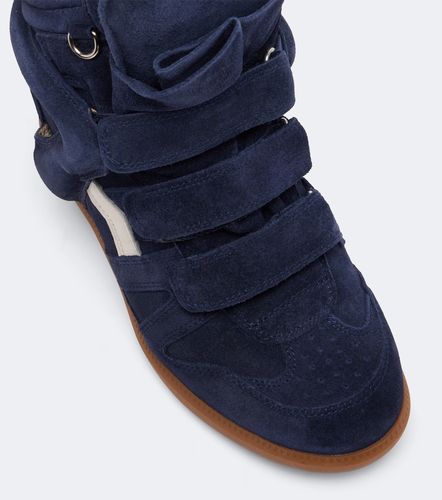 Sneakers Beckett in pelle e suede con zeppa - Isabel Marant - Modalova