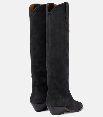 Denvee suede knee-high boots - Isabel Marant - Modalova