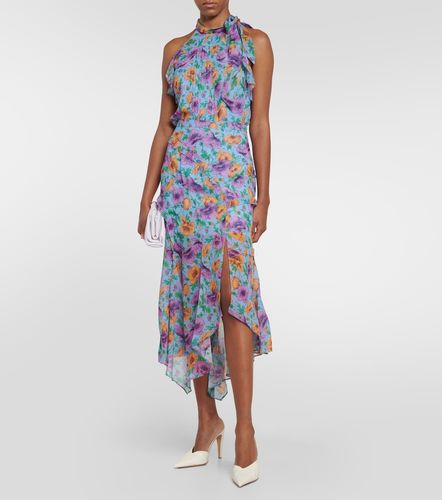Top Dali de seda floral - Veronica Beard - Modalova
