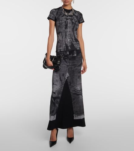 Gonna lunga in jersey - Jean Paul Gaultier - Modalova