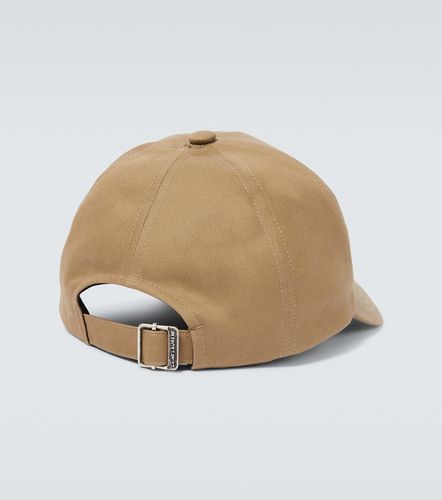 Cappello da baseball in cotone e lino - Saint Laurent - Modalova