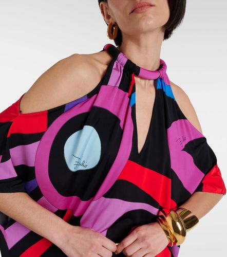 Pucci Marmo draped jersey kaftan - Pucci - Modalova