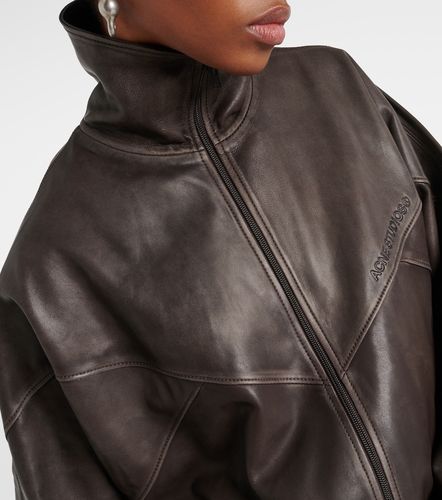 Letty leather bomber jacket - Acne Studios - Modalova