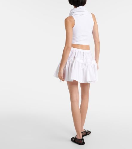Alaïa Minigonna con volant e fiocco - Alaia - Modalova