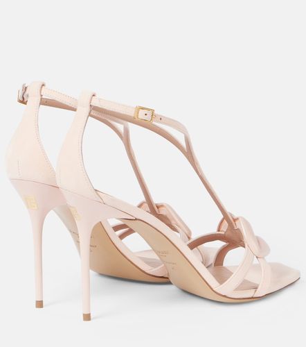 Balmain Sandali Lips 95 in suede - Balmain - Modalova