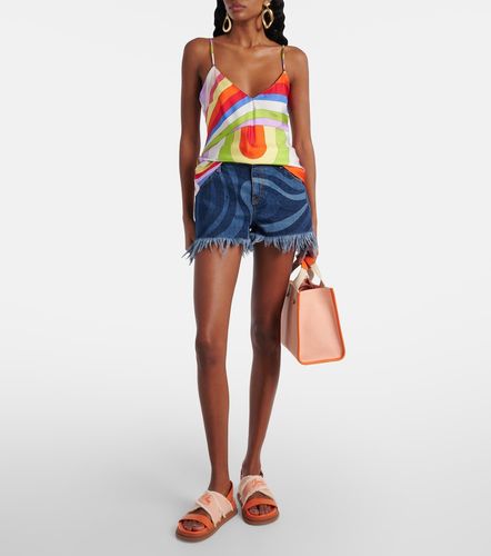 Sandali Joa in canvas e pelle - Jimmy Choo - Modalova