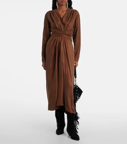 Marant Etoile Vestido midi drapeado - Marant Etoile - Modalova