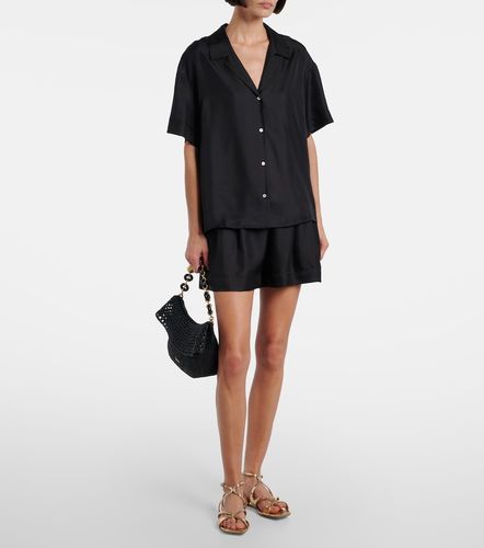 Camisa Prague de sarga de seda - Asceno - Modalova