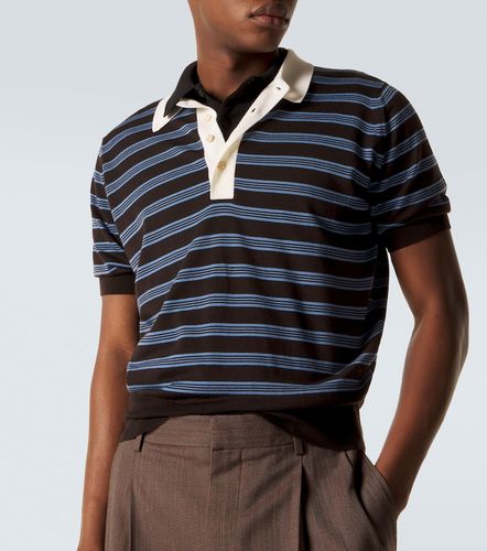 Breeze striped wool polo sweater - Wales Bonner - Modalova