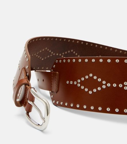 Cintura Lucie in pelle con borchie - Isabel Marant - Modalova