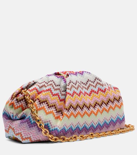 Clutch Zigzag Large de jacquard - Missoni - Modalova