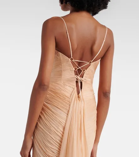 Cecilia draped silk gown - Maria Lucia Hohan - Modalova