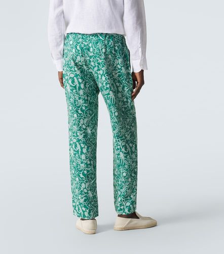 Kiton Printed linen pants - Kiton - Modalova