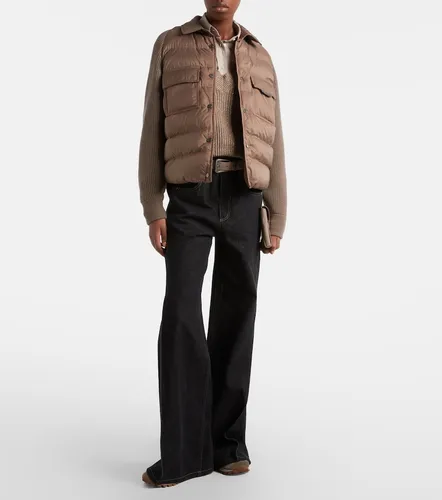 Daunenjacke mit Wolle, Kaschmir und Seide - Brunello Cucinelli - Modalova