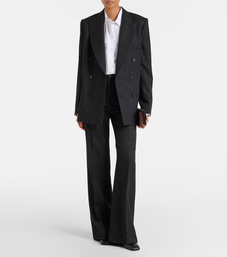 Pantalones flared Alina de lana virgen - Victoria Beckham - Modalova