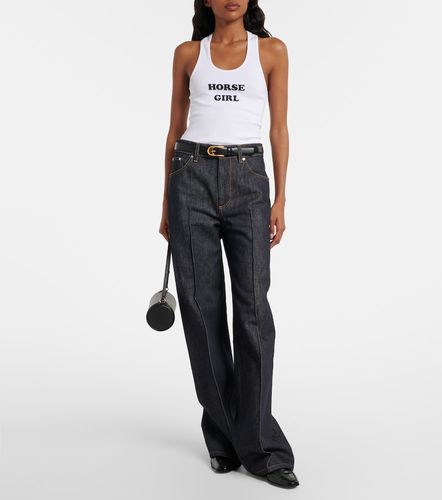 Printed cotton-blend tank top - Stella McCartney - Modalova