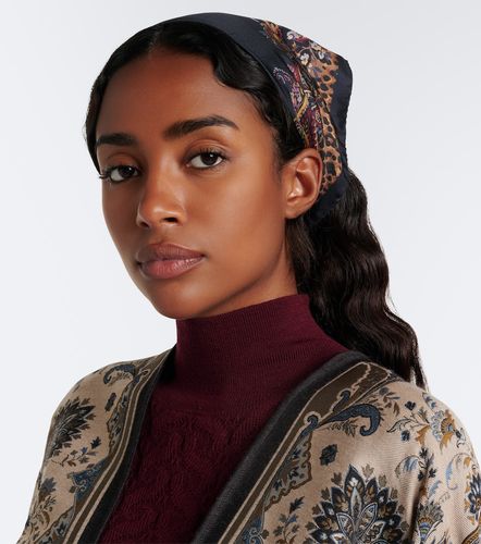 Etro Sciarpa in seta con stampa - Etro - Modalova