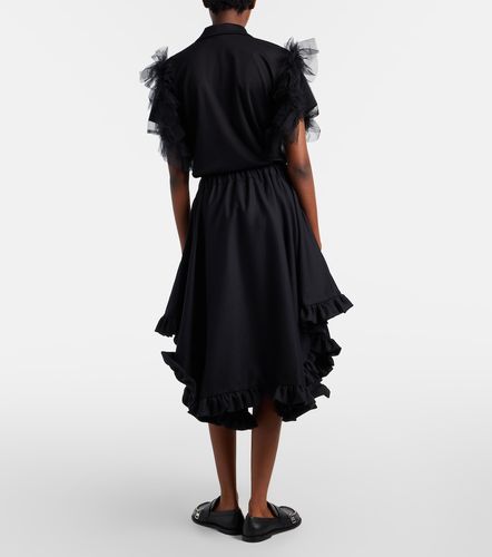 Midirock aus Wolle - Noir Kei Ninomiya - Modalova