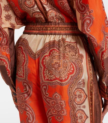Mahon paisley silk palazzo pants - Zimmermann - Modalova