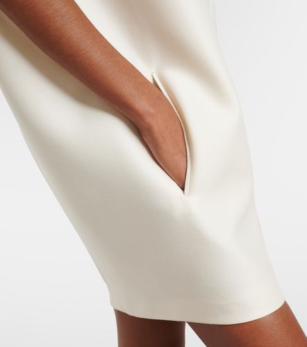 Abito corto in lana e seta - Balenciaga - Modalova