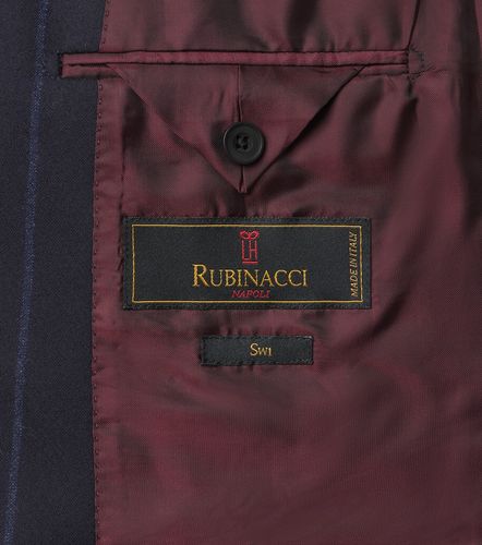 Chalk stripe virgin wool blazer - Rubinacci - Modalova