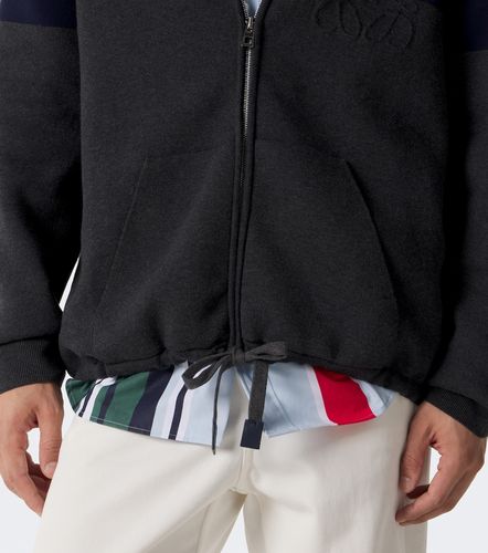 Anagram cotton-blend zip-up cardigan - Loewe - Modalova