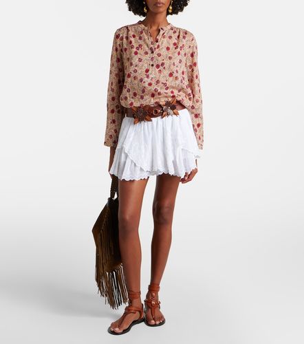 Shorts Layale in cotone con volant - Marant Etoile - Modalova